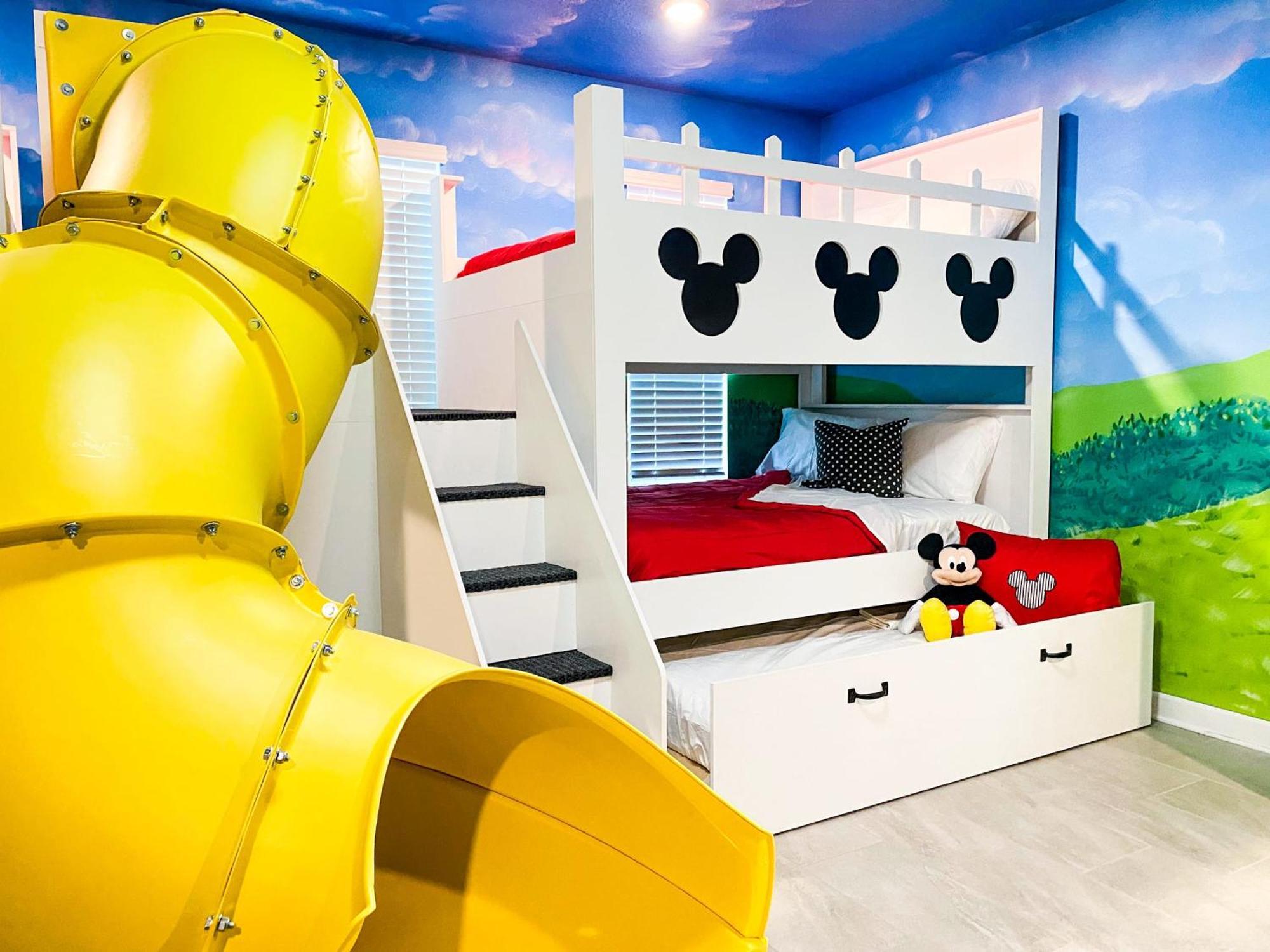 Magical Family Vacation Home Near Disney World At Storey Lake, Star Wars Gameroom, Pool, Theater, Mickey Slide, Sleeps Up To 28 Kissimmee Kültér fotó