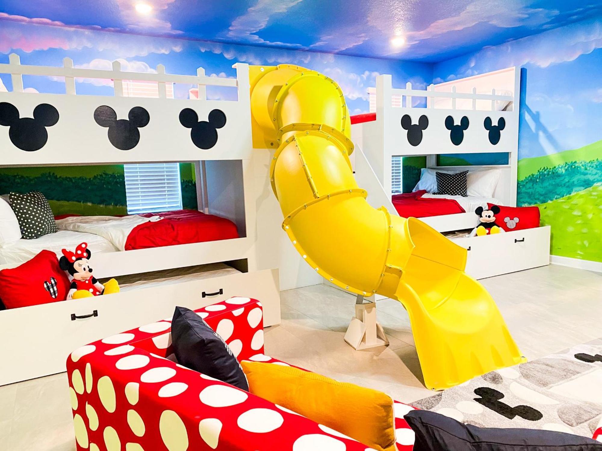 Magical Family Vacation Home Near Disney World At Storey Lake, Star Wars Gameroom, Pool, Theater, Mickey Slide, Sleeps Up To 28 Kissimmee Kültér fotó